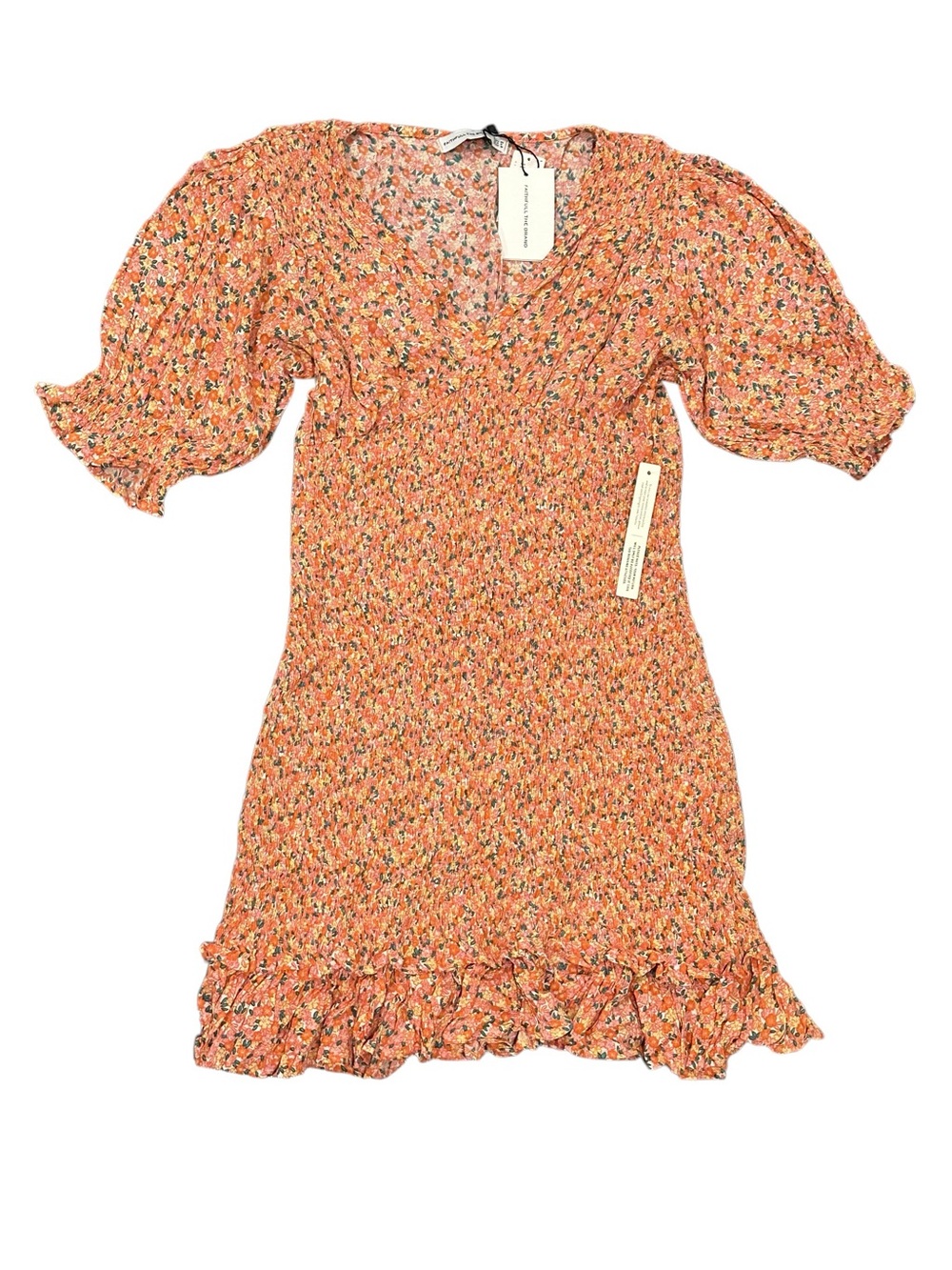 NWT Faithfull the Brand Margherita Mathiola Floral Mini Dress M